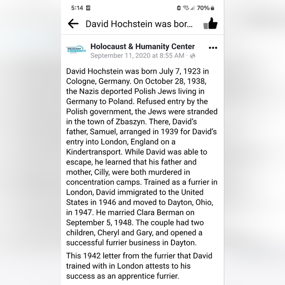 Famous David Hochstein Furrier Fox and Leather dress coat - Vintage - Picture 14 of 15